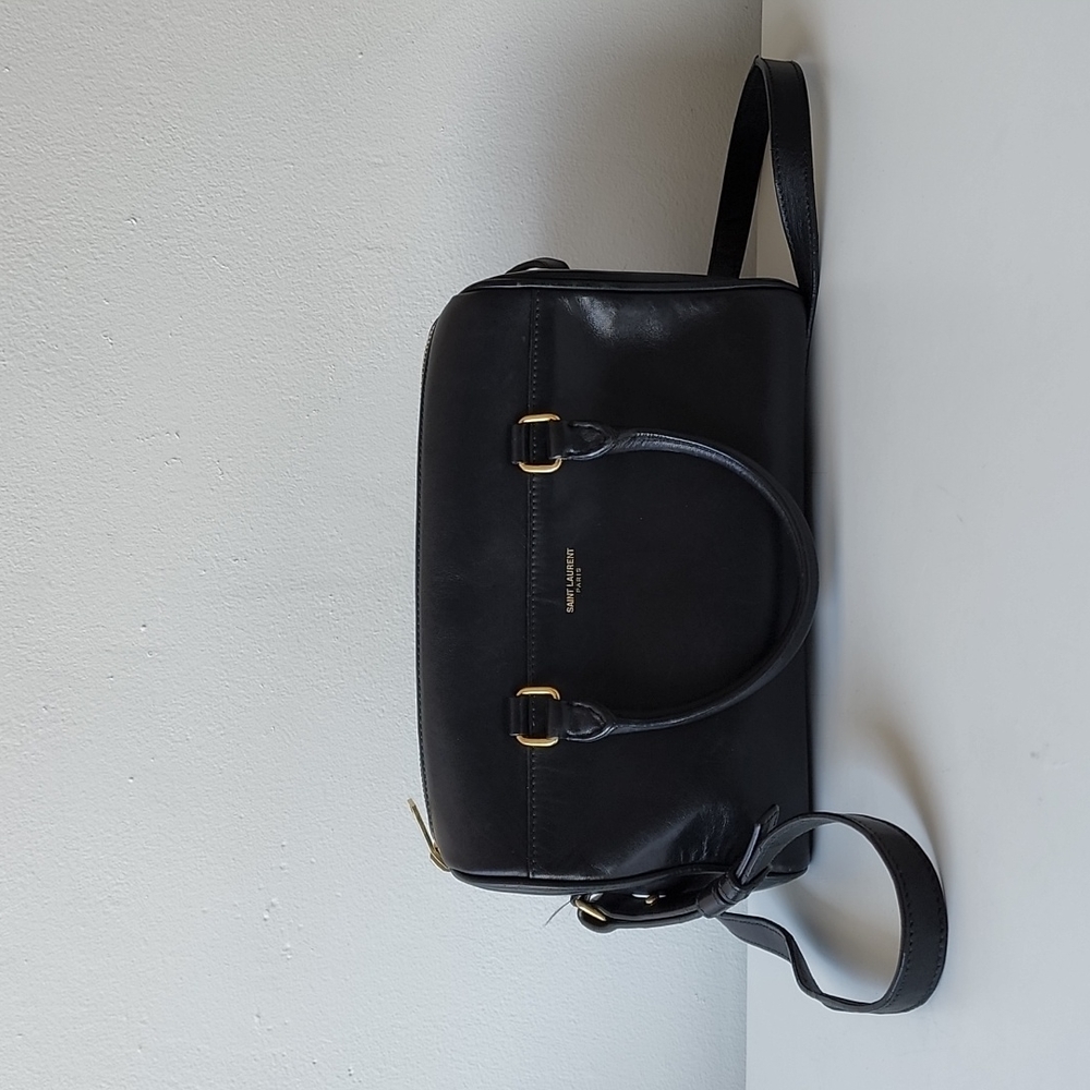 Saint Laurent Black Leather Bag